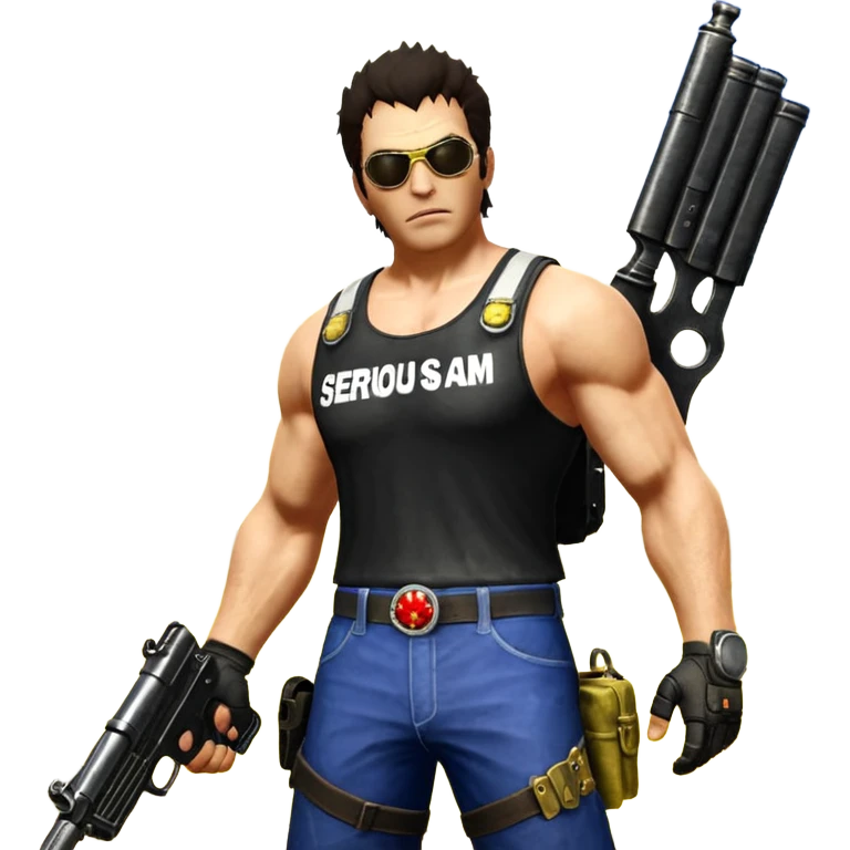 Эмблема игры serious sam 4 emoji