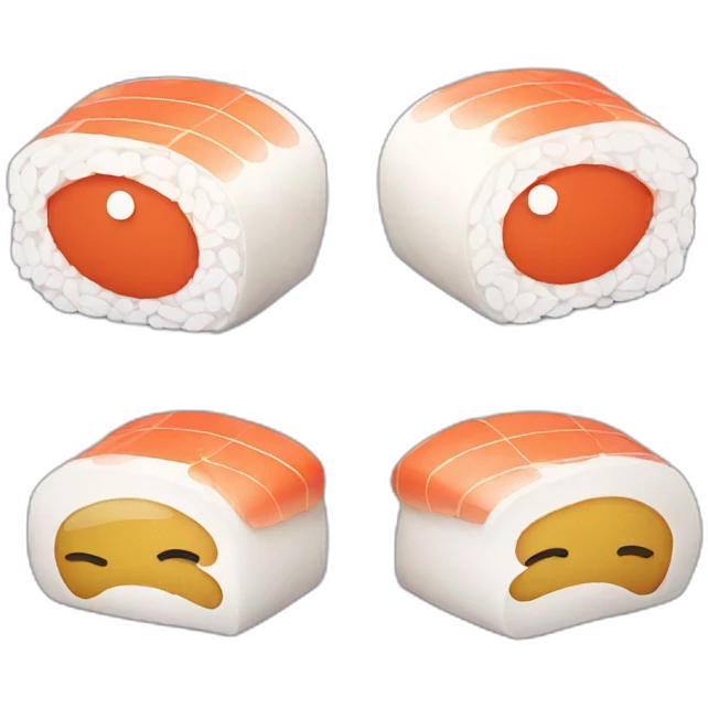 sad sushi emoji