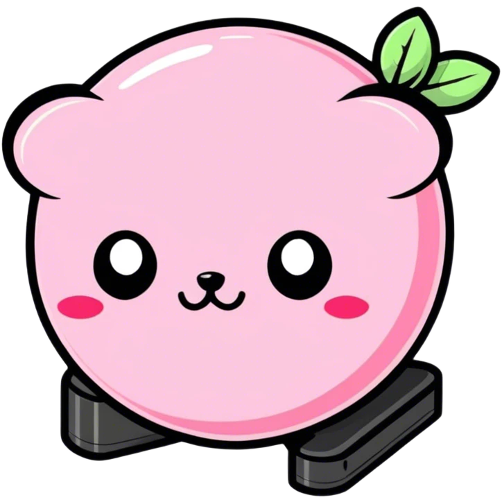 Pink emoji