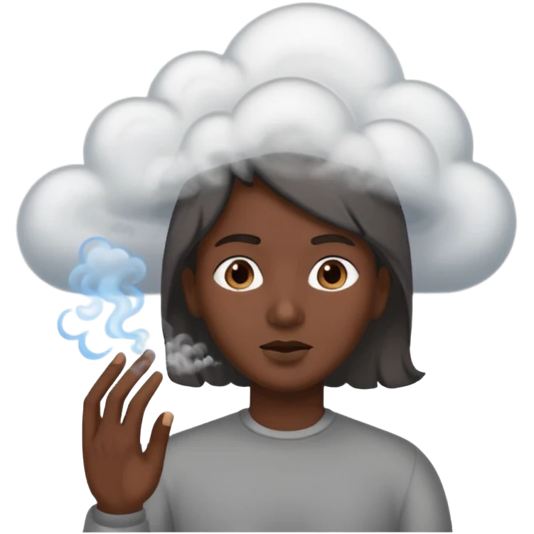 indian communication with smoke emoji