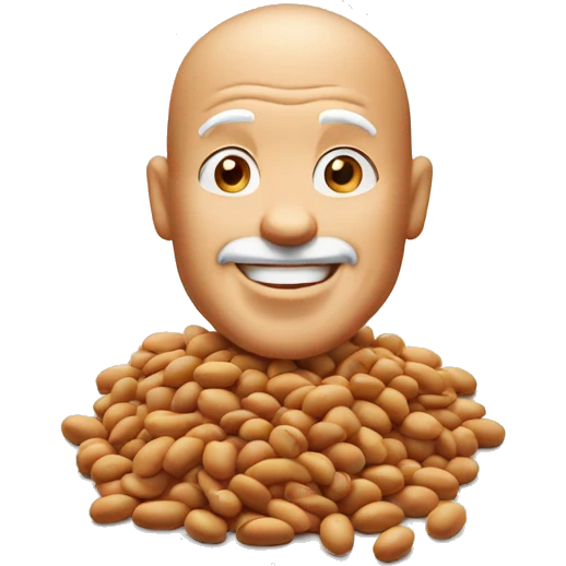 mr clean eating beans emoji