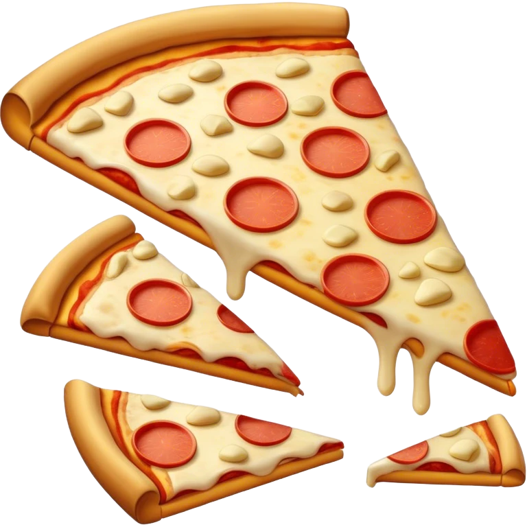 Pizza with gold bars emoji
