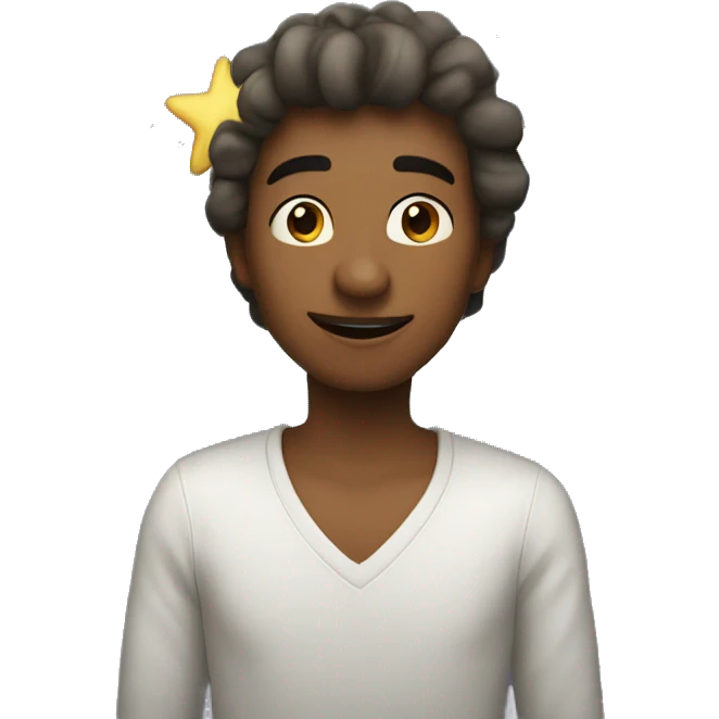 Estrellas y lunas emoji