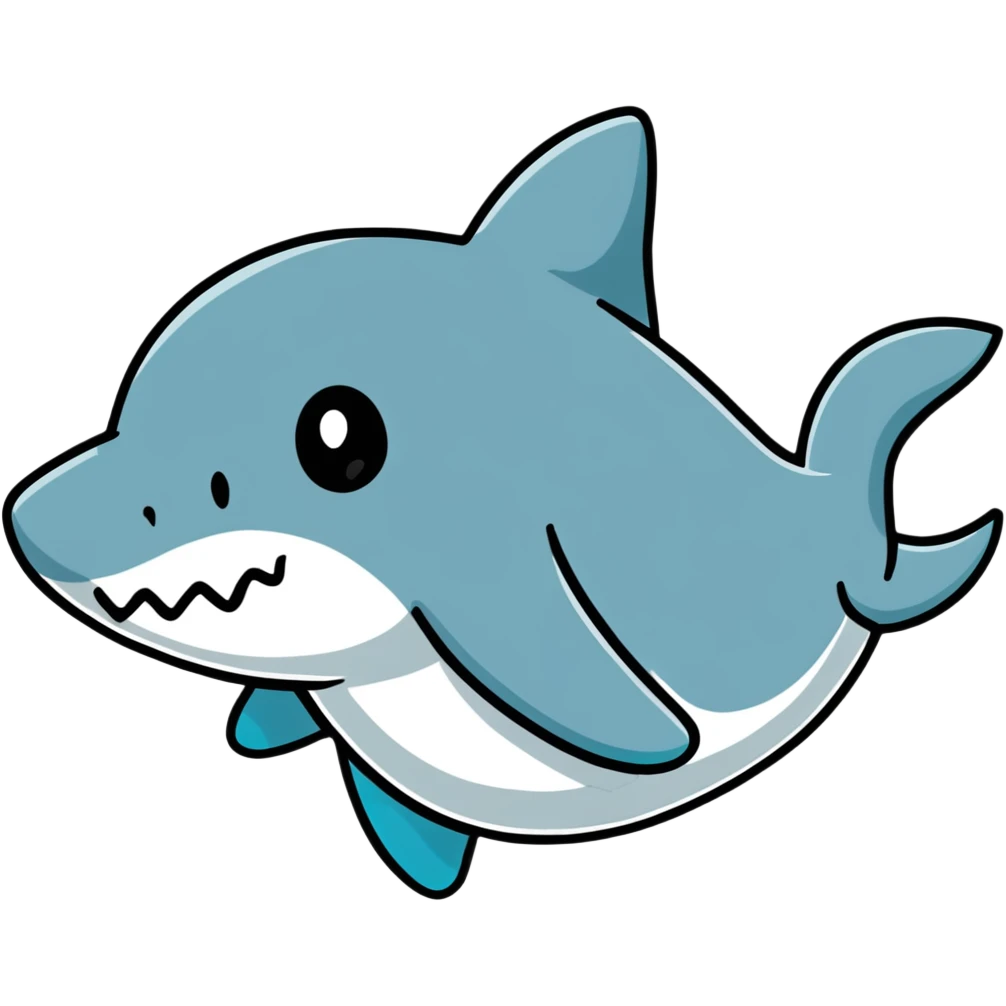 shark wearing shoes emoji