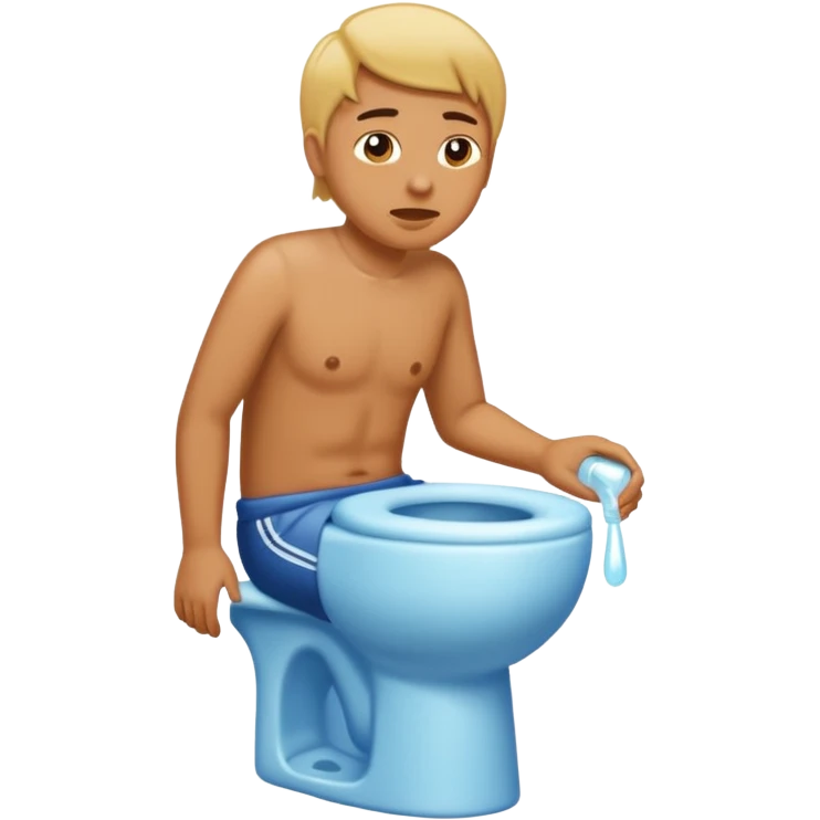 peeing  emoji