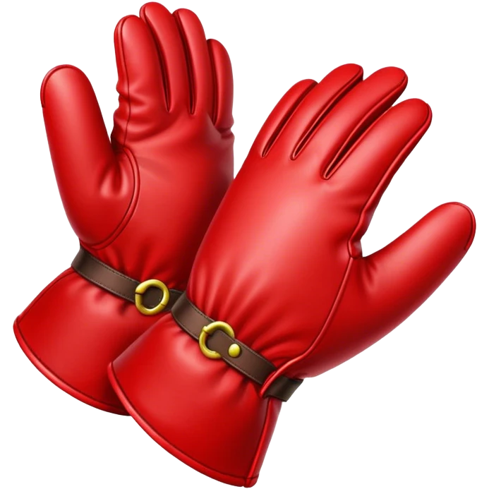 red cherry gloves emoji