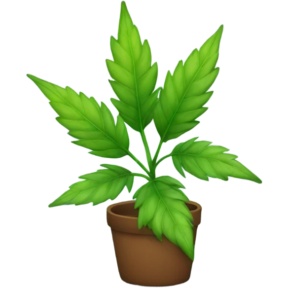 weed plant emoji