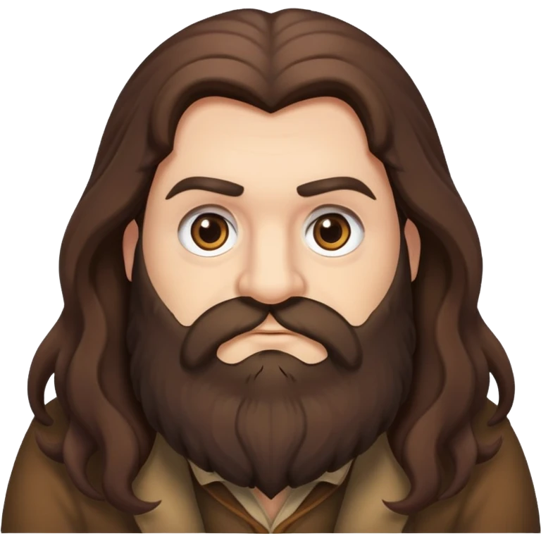 Hagrid from Harry Potter emoji