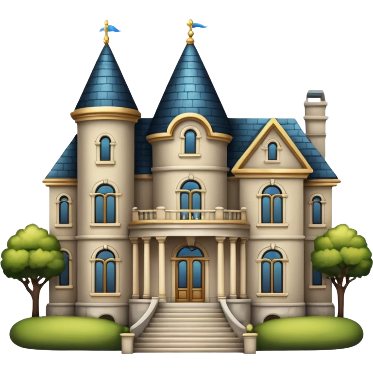 mansion emoji