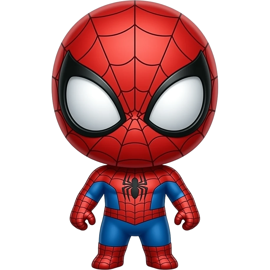 spderman web cute chibi emoji