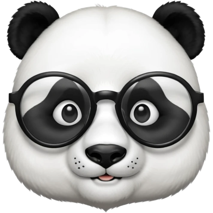 panda with glasses emoji