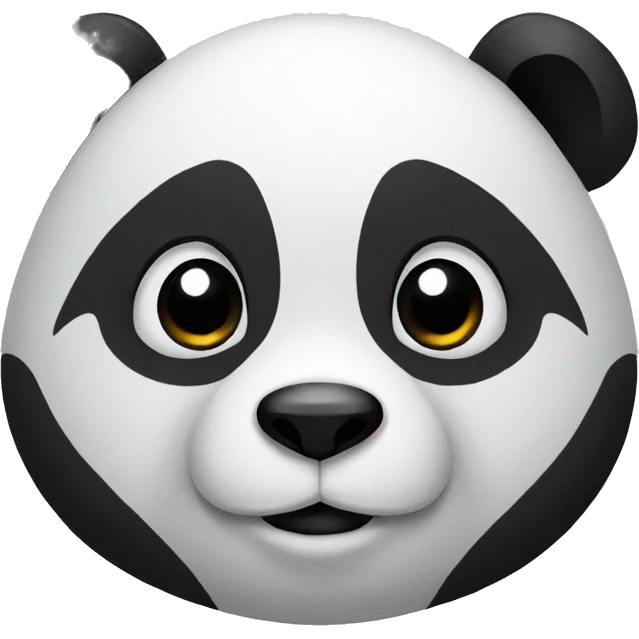 Panda thinking  emoji