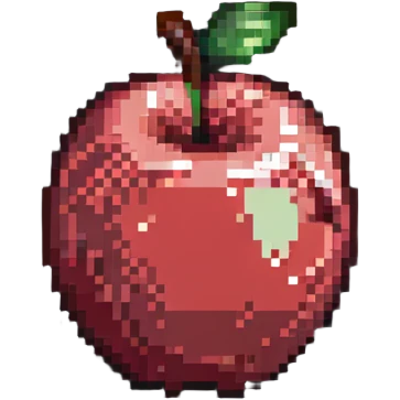 red apple emoji