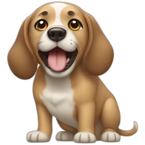Dog buttle emoji
