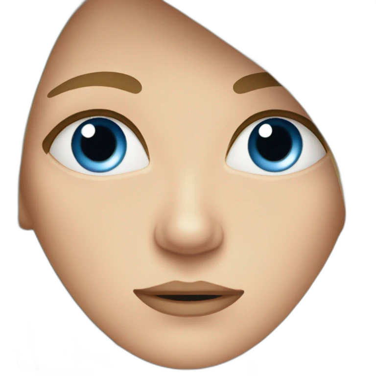 Mother worried blue-eyes middled-aged White techy emoji
