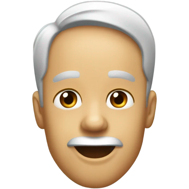 Mewing emoji