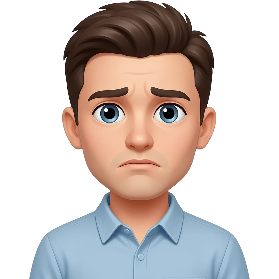 unsuccessful person emoji