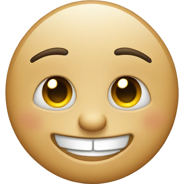 Face with a smile and the peace sign by the eye emoji