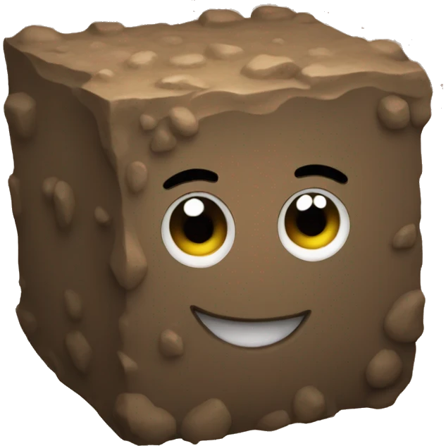 dirt block emoji