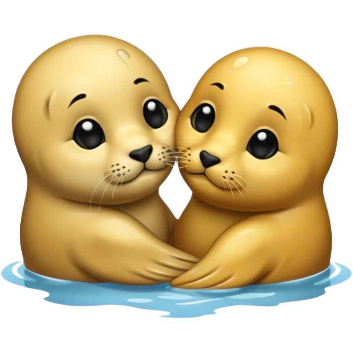 seal kiss  emoji