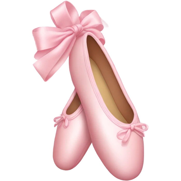 light pink ballet slipper  emoji