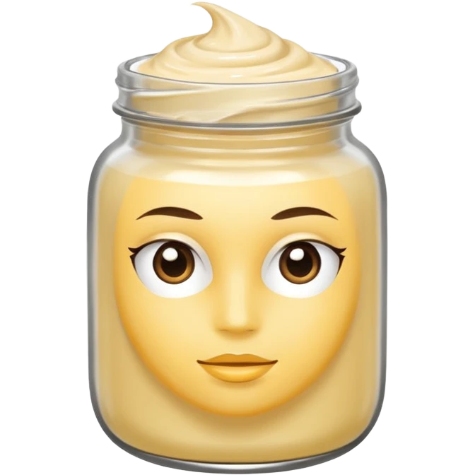 hair mask in a jar emoji