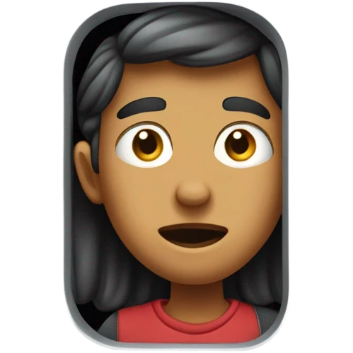 realistic version of me being nosy emoji