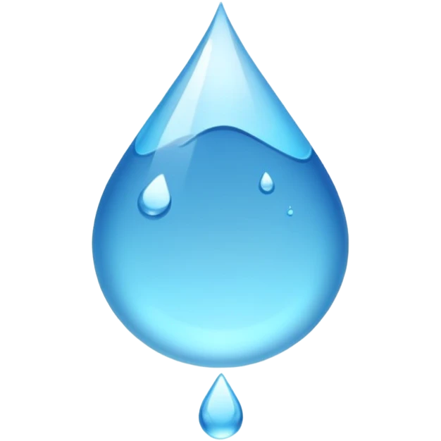 water falling on the ground emoji