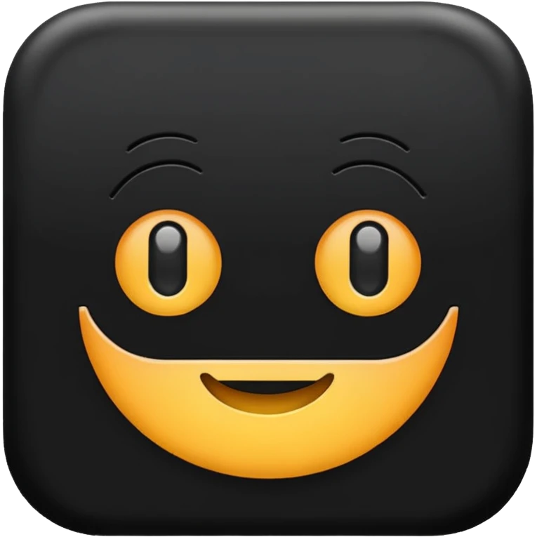 Change the logo to black emoji