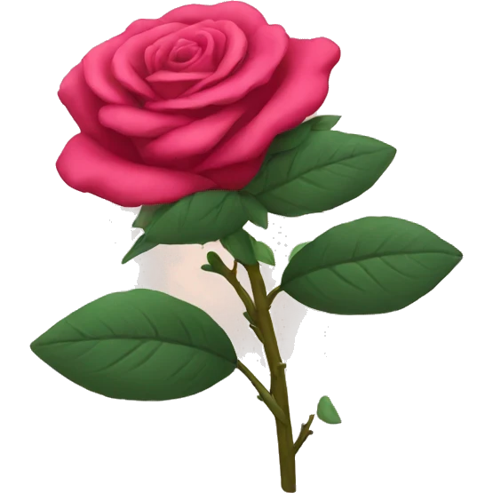 rose bush emoji