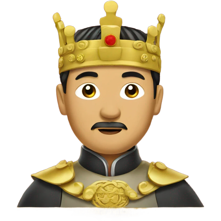 Chinese king emoji