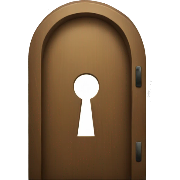 human keyhole emoji
