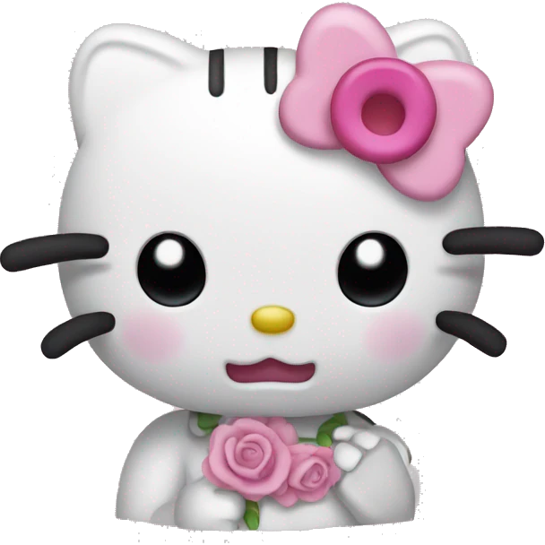 Hello kitty emoji