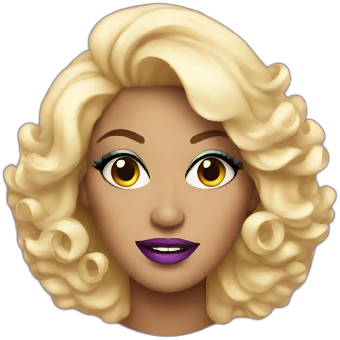 Drag queen emoji