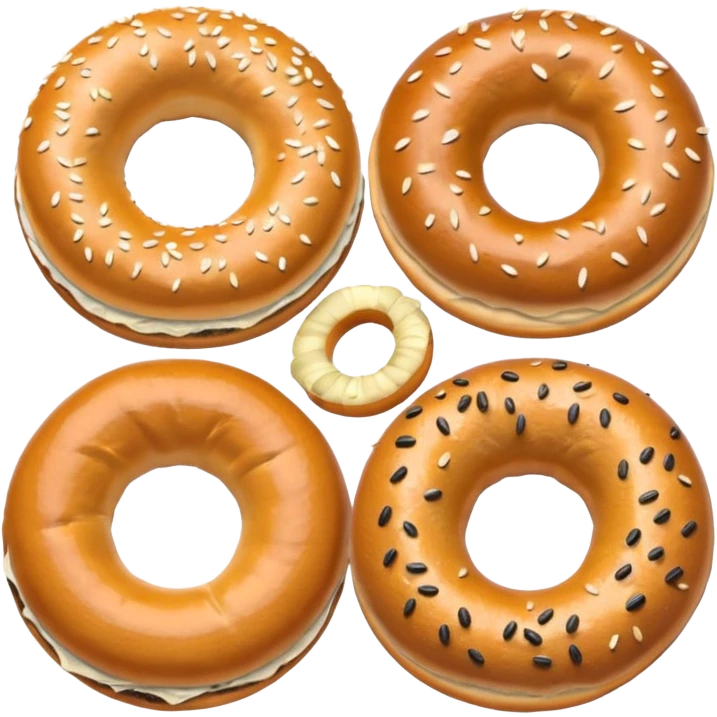 bagle different types emoji
