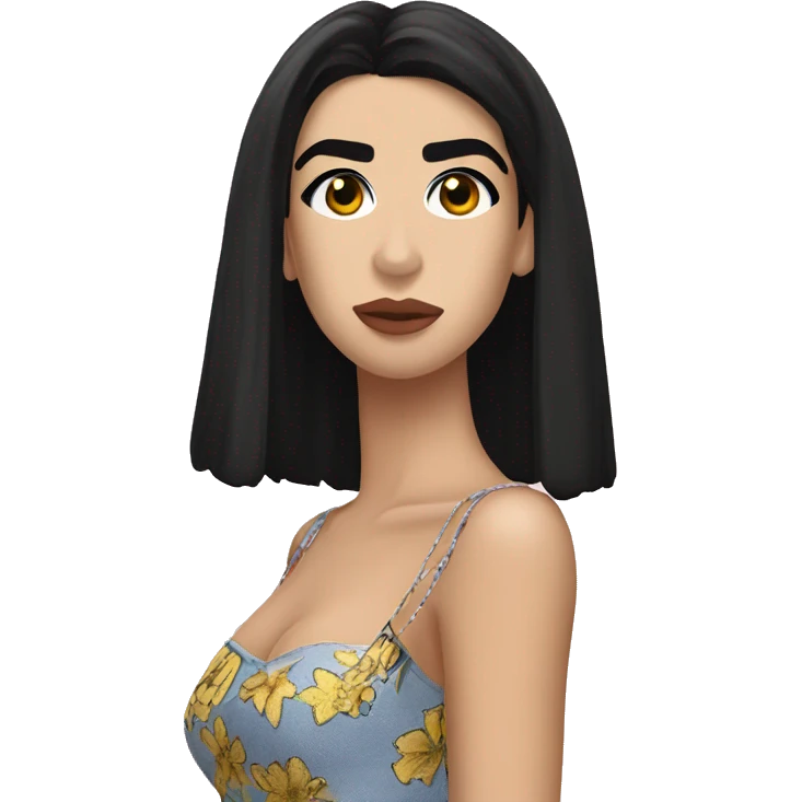 Dua Lipa, shopping emoji