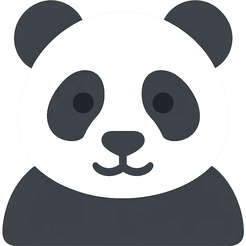 Panda emoji