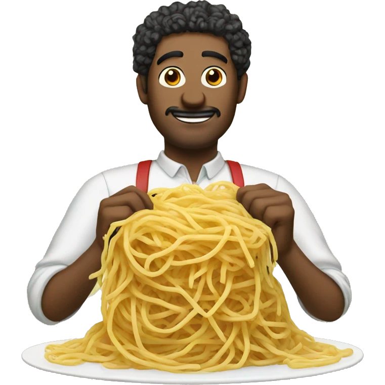 spaghetti king emoji