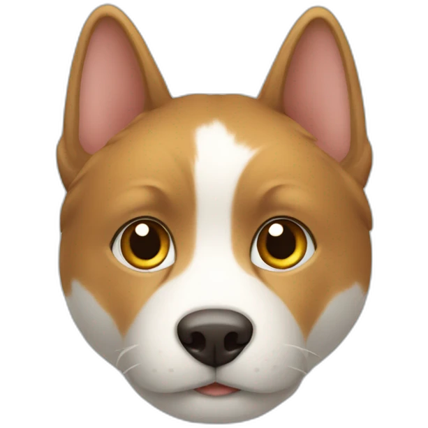 Câlin chat et chien emoji
