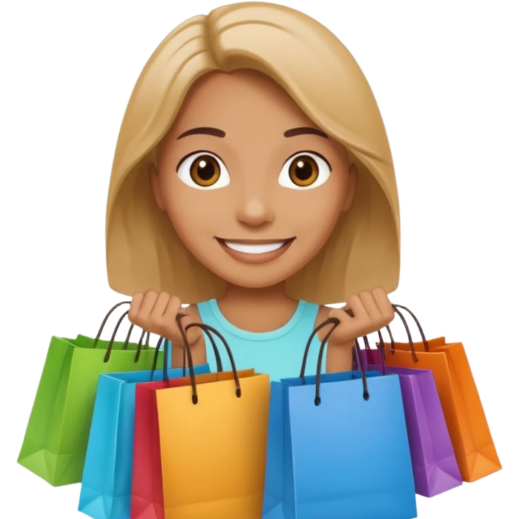 shopping emoji
