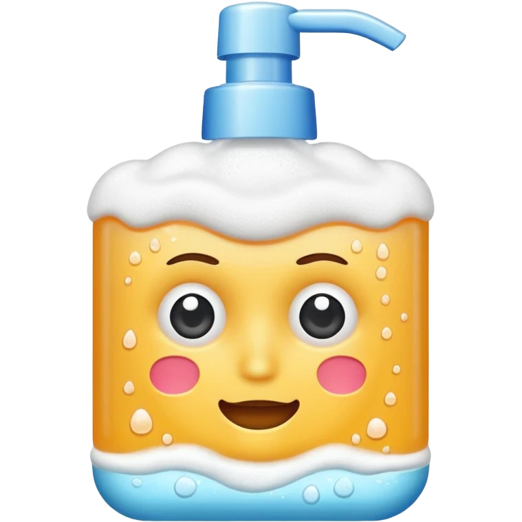 face wash emoji