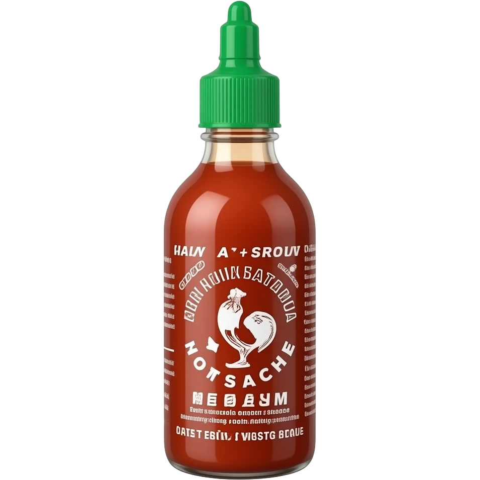 siracha hot sauce emoji