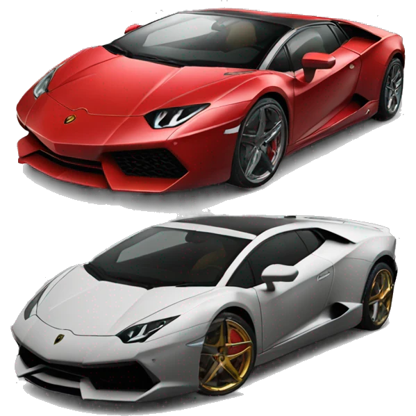 lamborghini rojo emoji