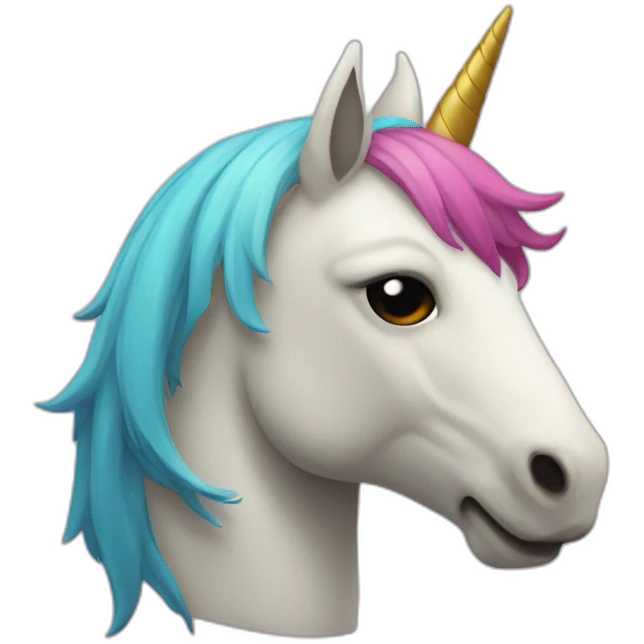 licorne moche emoji