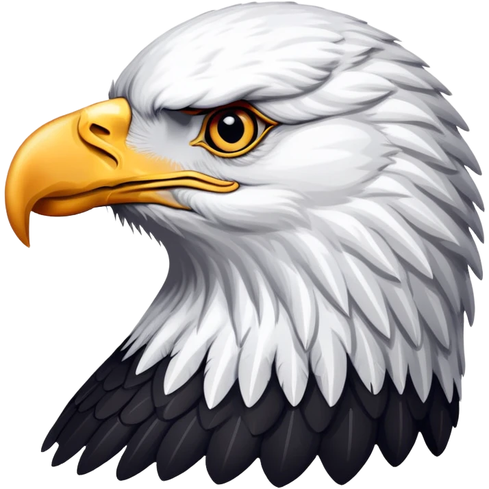 AMERICAN EAGLE BLACK AND WHITE BACKGROUND and red times emoji