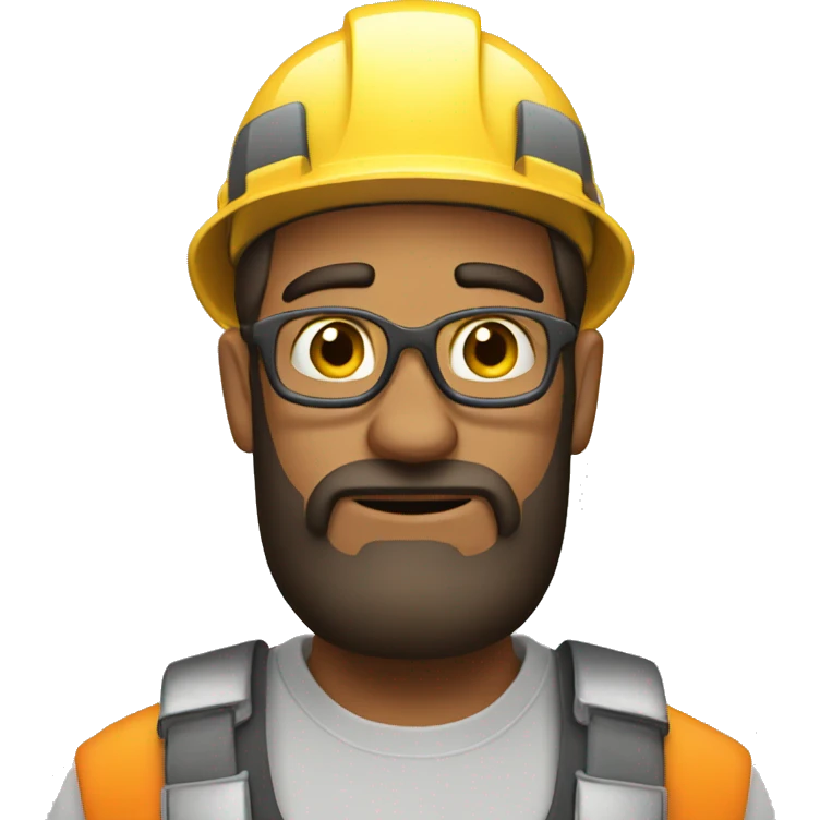 constructor guy thinking emoji