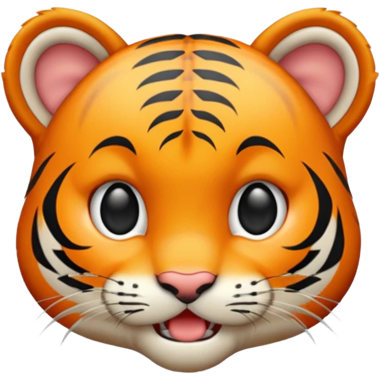 Tiger mewing emoji