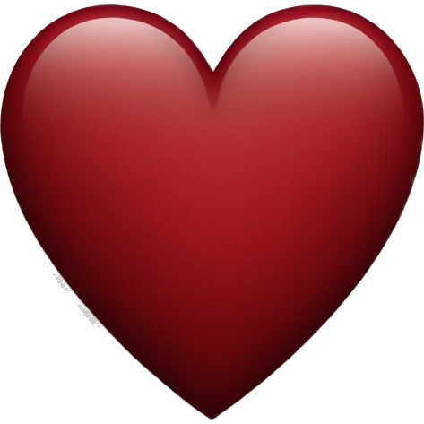 heart-symbol-deep-red-and-black-colour emoji