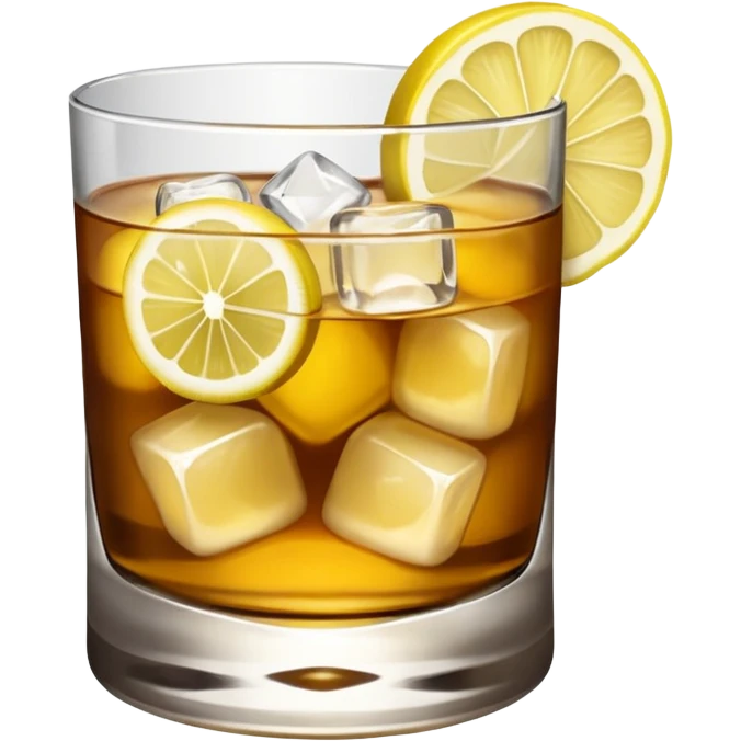 mach mir einen Whiskey sour in emoji form emoji