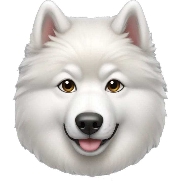 White malamute emoji